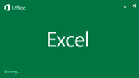 다음, 당신은 Microsoft Excel 을 통해 파일을 열 수 있습니다.