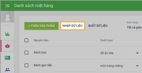 Nhập khẩu và xuất khẩu mặt hàng