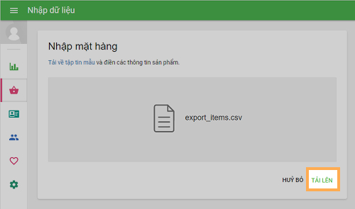 Nhập khẩu và xuất khẩu mặt hàng