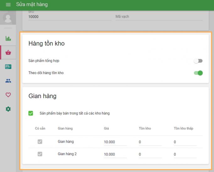 Thông báo về cổ phiếu thấp