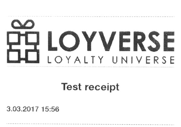 レシートが正常に印刷