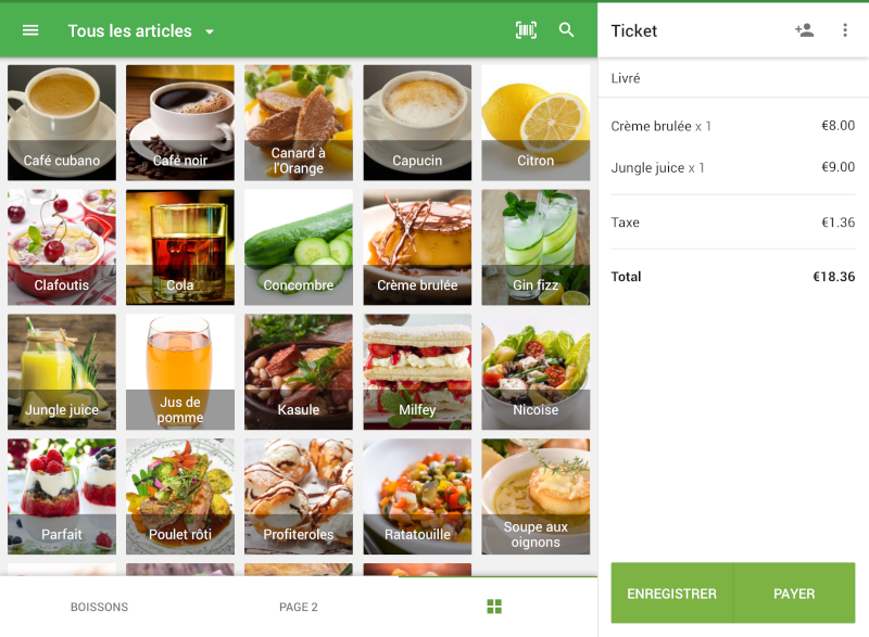 Le symbole de la devise dans le PDV