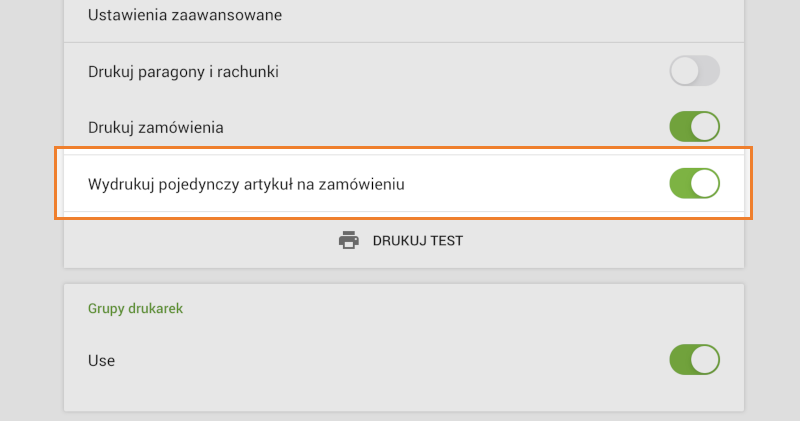 Wydrukuj pojedynczy artykuł na zamówieniu