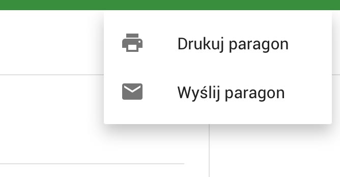 menu z trzema kropkami