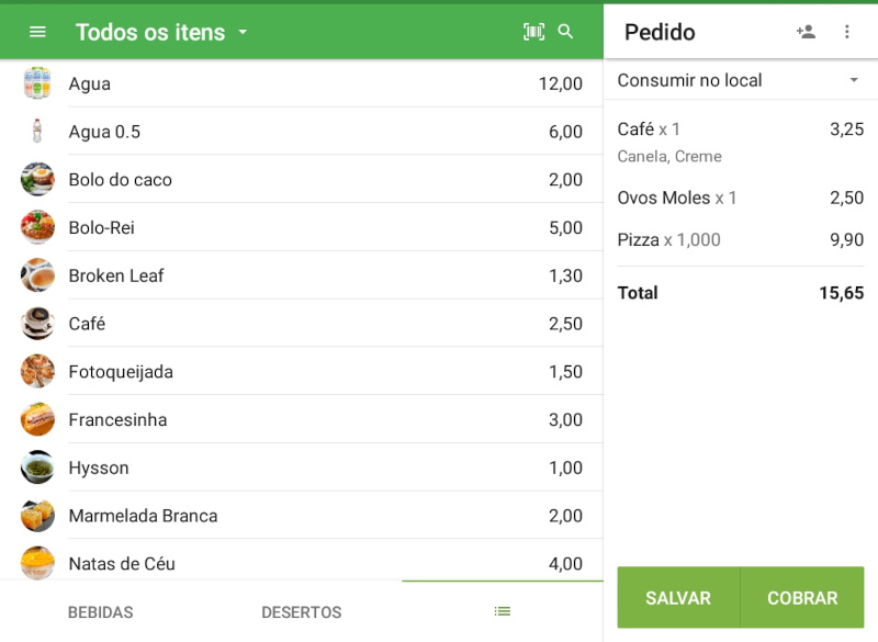 Para ter um tamanho de fonte maior para os nomes dos itens, escolha a opção de lista nas configurações do aplicativo Layout do item da tela inicial