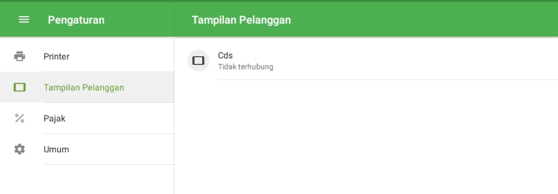 Panduan Pengaturan Customer Display System