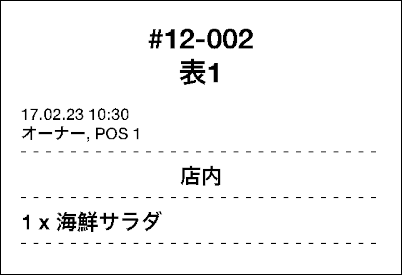 追加のアイテム