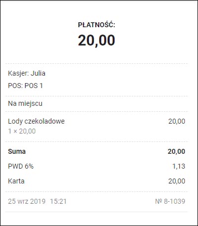 Obliczanie podatków Wliczonych w cenę