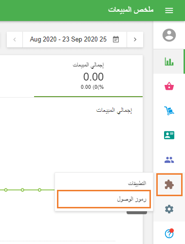 رموز الدخول