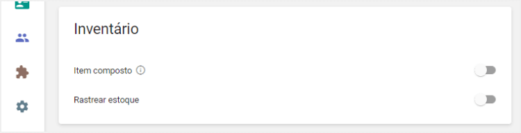 seção de Inventário