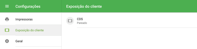 CDS na lista