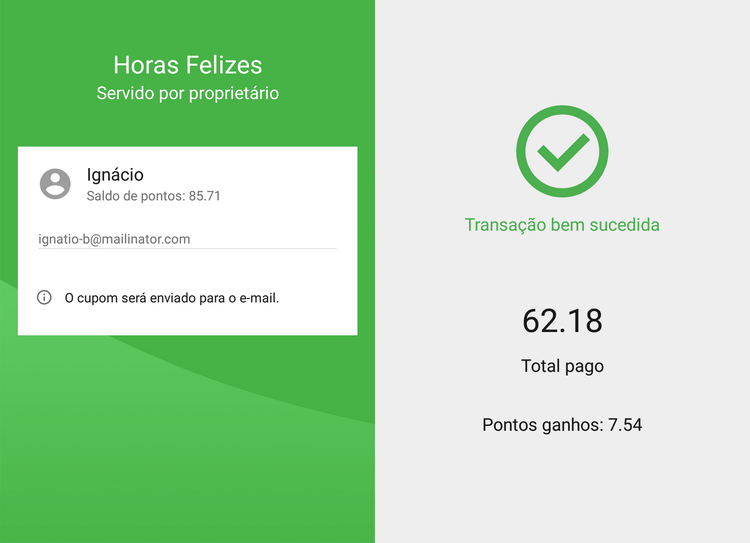 Exibir após o pagamento