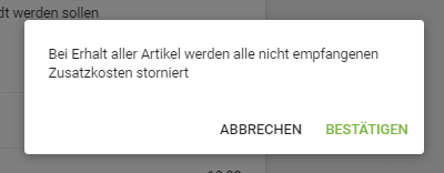 Bestätigen Sie Ihre Wahl