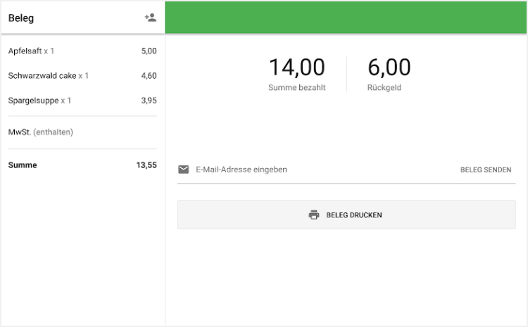 unter Berücksichtigung von Rundungen ändern