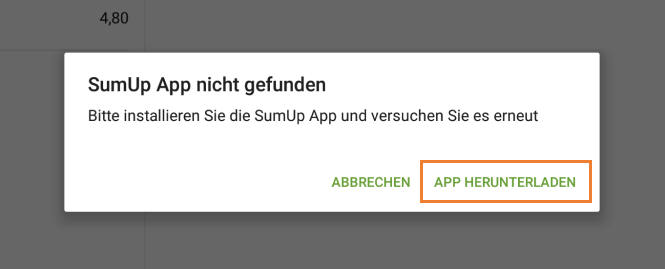 Schaltfläche 'App herunterladen'