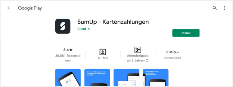 Installieren Sie die App
