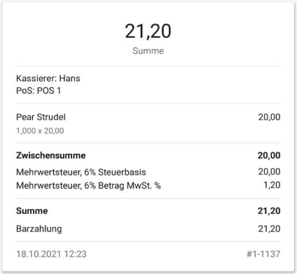 zum Preis hinzugefügten Steuern