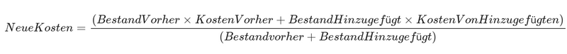 Neue Kostenberechnung