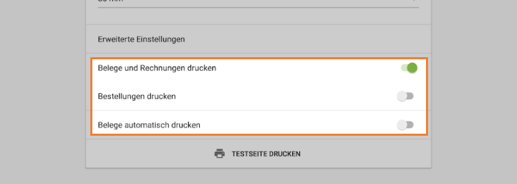 Einstellungen für Ihren Drucker