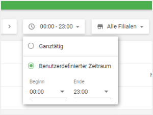 Benutzerdefinierter Zeitraum