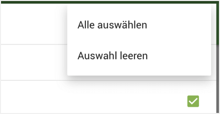 alle Artikel auswählen