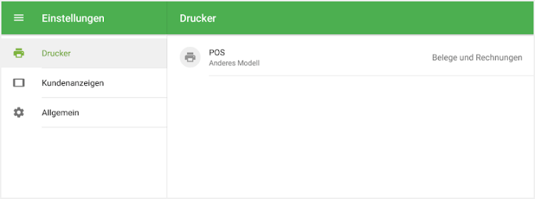 Ihren Drucker in der Liste