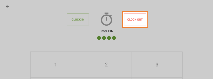 Tap to ‘Go to POS’ button