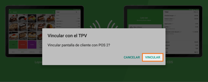 confirmar la vinculación
