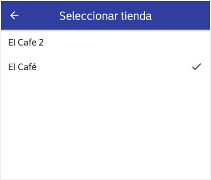 lista de todas sus tiendas