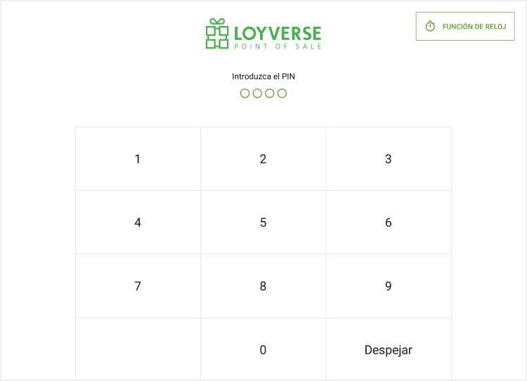 empleado registrado puede ingresar pin