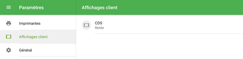 'l'affichage client' assembler dans la liste