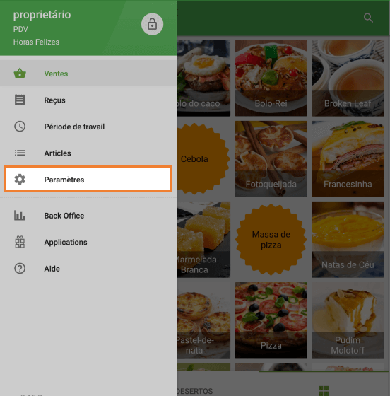 Loyverse PDV Paramètres