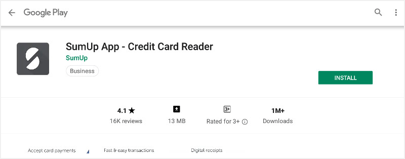 Installez l'application