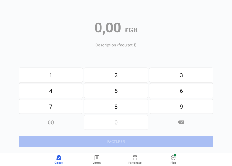 invitation pour effectuer le paiement