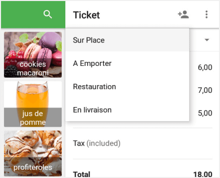 tous les options de restauration