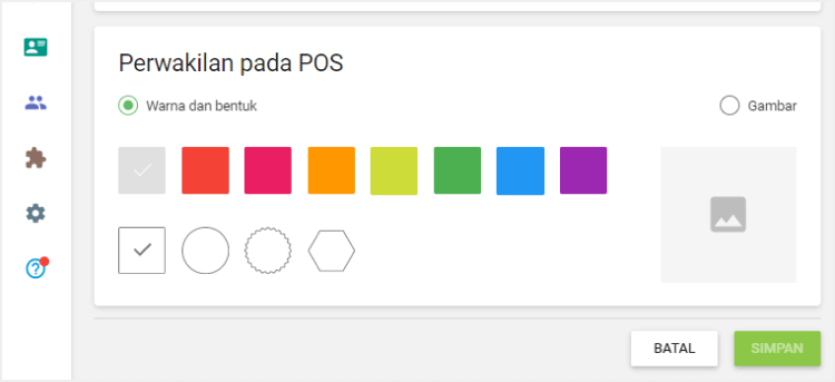 Perwakilan pada&nbsp;POS