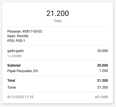 Pajak 'ditambahkan ke harga'