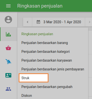 bagian 'Struk'