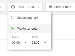 melaporkan untuk beberapa waktu tertentu