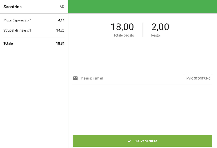  il resto considerando la regola di arrotondamento