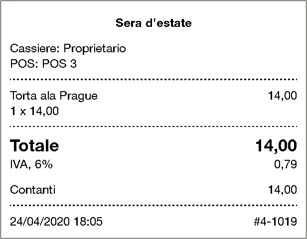 imposta 'inclusa nel prezzo'