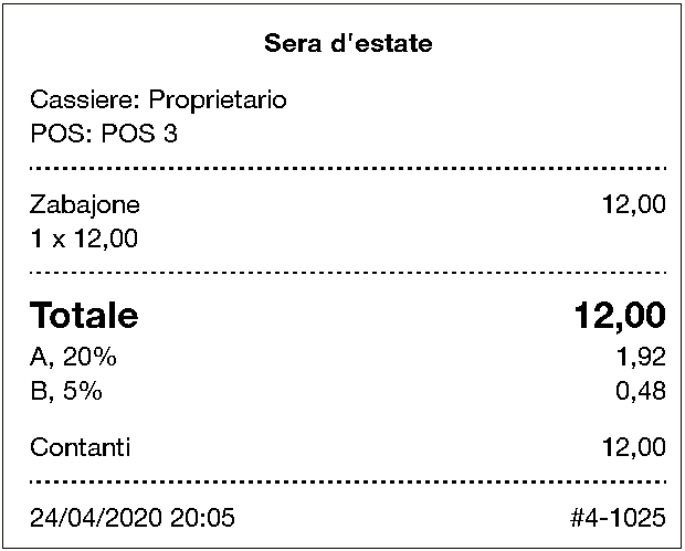 Come calcolare il valore d'imposta in caso di più imposte 'incluso nel prezzo' sono state applicate ad un articolo