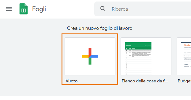 Fogli Google
