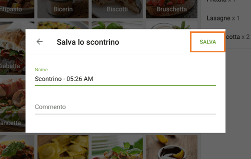 modificare nome e aggiungere commento