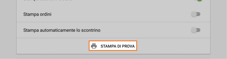 Stampa di prova