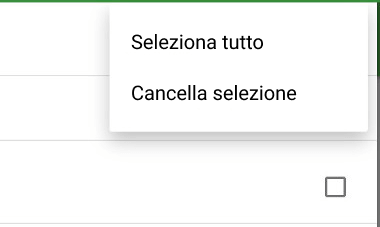 'Seleziona tutto'