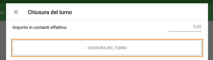 soltanto importo in contanti effettivo