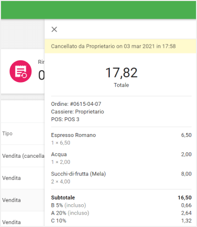 chi l'ha cancellato e quando