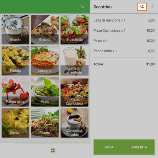 icona 'Aggiungi cliente'