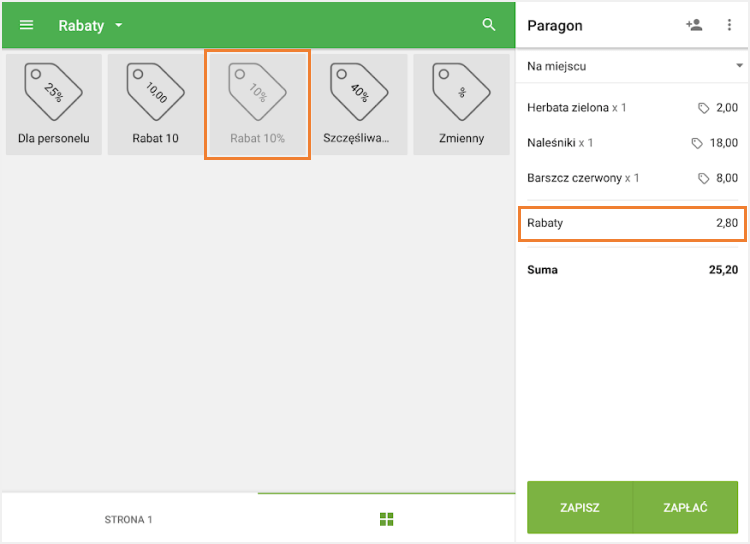 rabat którego potrzebujesz